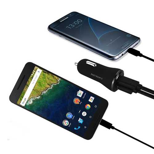 YAOMAISI USB Type C Fast Car Charger With QC3.0 For iPhone X 8Plus OnePlus 5 Xiaomi Mi6 Mix 2 Note8
