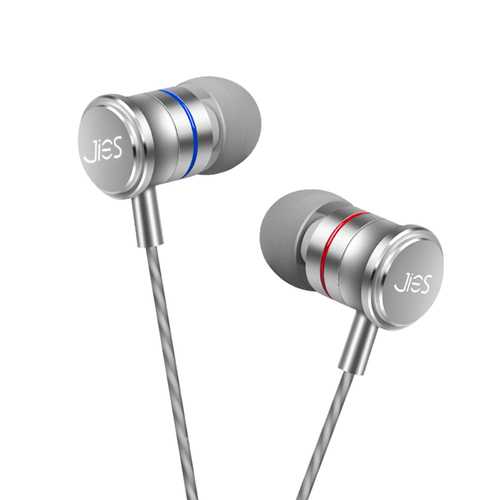 JIES X200 3.5mm Wired In-ear Wire-Control Deep Bass Earphone Headphone with Microphone