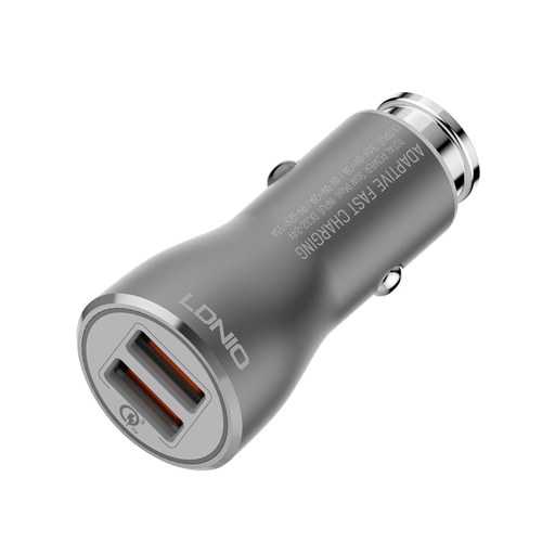 LDNIO C-407Q 36W 3A 2Ports QC3.0 Fast Charging Car Charger For iphone X 8/8Plus Samsung S8 Xiaomi 6