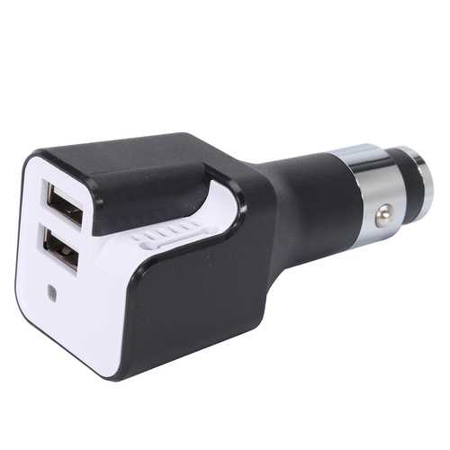 Dual USB Mini Car Air Purifier Car Charger for Samsung Xiaomi Huawei iphone