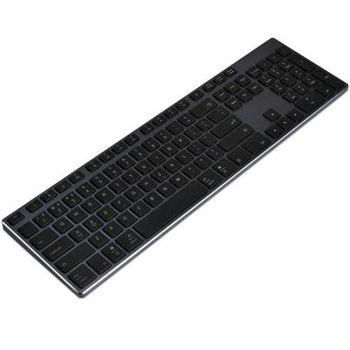 AJazz AK3.3 105 Key Bluetooth Wireless Keyboard All-Metal Ultra-Thin Keyboard for Pads Phones