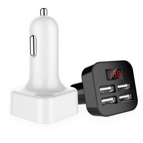 Car Charger Quick Charge 3.1A 4USB Smart Charging for iPhone Samsung Tablet