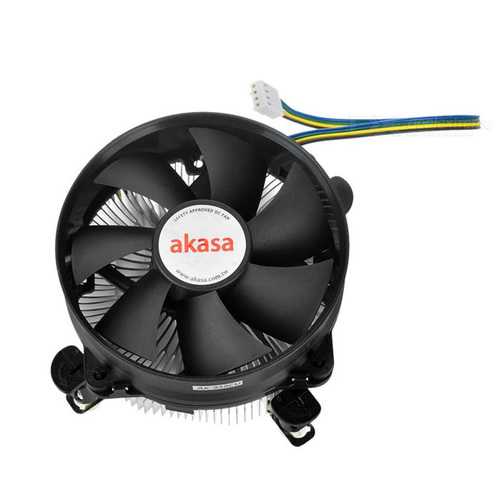 Akasa AK-959CU Double Platform Radiator CPU Cooling Fan Cooler Designed For Intel LGA775 LGA115X