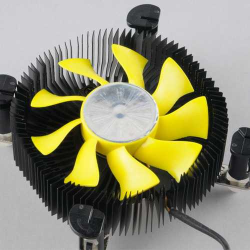 Akasa AK- CC7118HP01 CPU Cooler Cooling Fan Heatsink for Intel LGA775 LGA1155 LGA1156