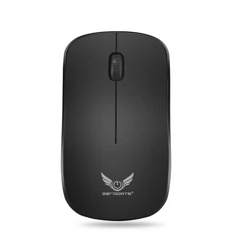 Zerodate 2.4Ghz Wireless Mouse 1600DPI 3 Keys Gaming Mouse Ergonomic Optical Mouse for PC Laptop