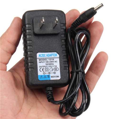 Universal 3.5mm 12V 1A US Power Adapter AC Charger For Tablet