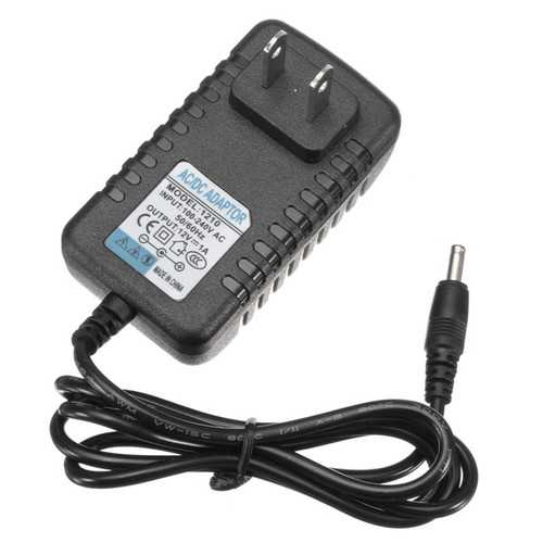 Universal 3.5mm 12V 1A US Power Adapter AC Charger For Tablet