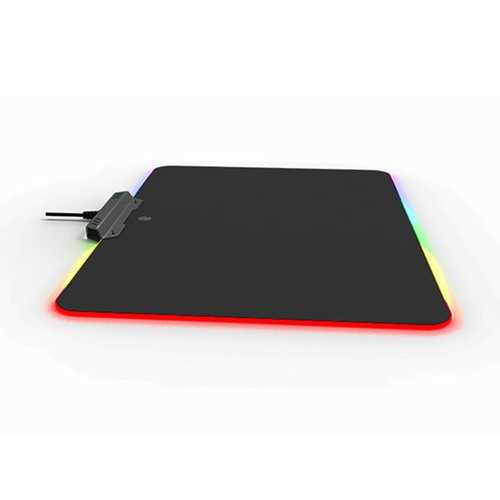 9 Colors LED Light  RGB Gaming Mouse Pad With Induction Touch Switch