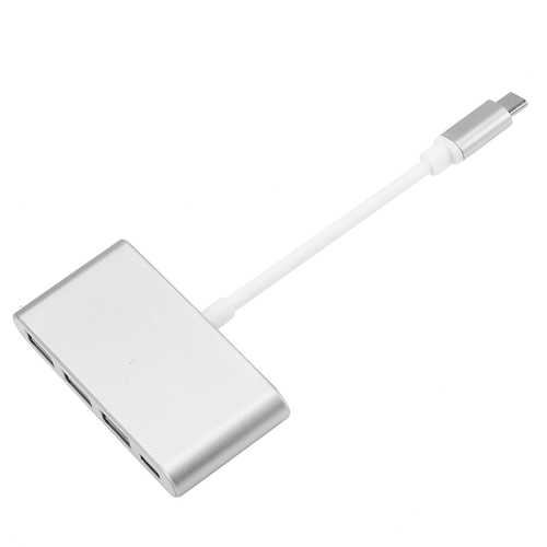 Type-C to Type-C USB-C and 3-Port USB 3.0 Hub