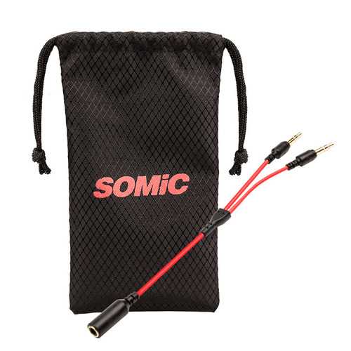 SOMiC G618 Wired In-ear Gaming Earphones Headphones with Dual Microphones