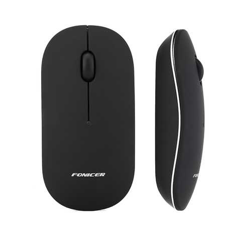 Fonicer 1200DPI 2.4G Bluetooth 4.0 Dual Mode Wireless USB Optical Mouse Mice For PC Laptop Office