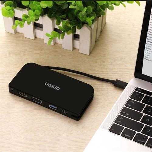 TypeC High Definition Multimedia Interface VGA USB 3.0 Audio Charging Converter For Laptop Cellphone