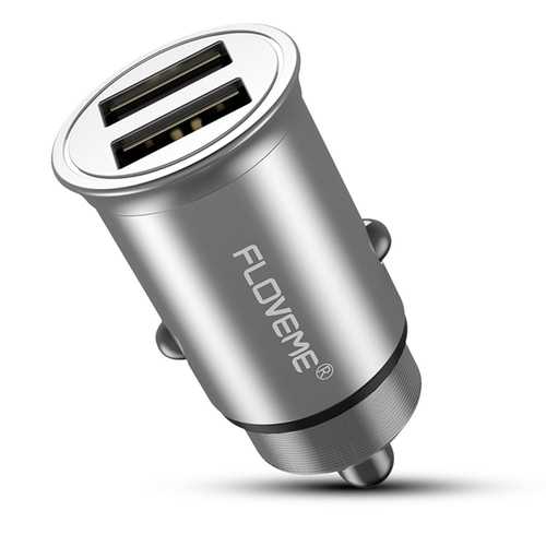FLOVEME 4.8A Dual USB Ports Fast Car Charger For iPhone X 8Plus Oneplus 5t Xiaomi 6 Mi A1 S8