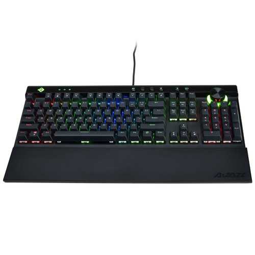 Ajazz AK45 104 Key BOX Switch RGB Mechanical Gaming Keyboard with Wrist Rest