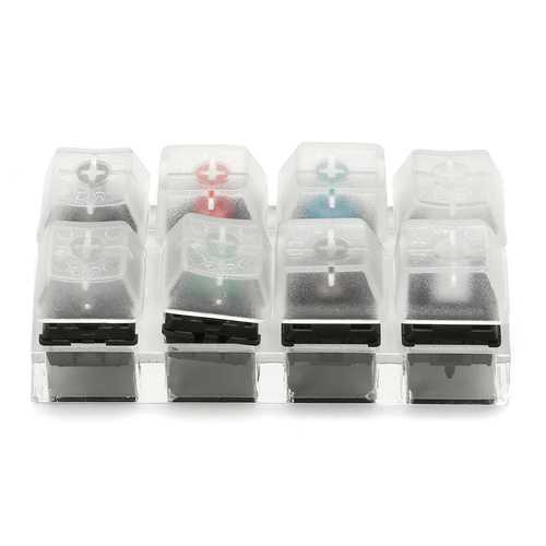 8 Key Mechanical Keyboards Switch Tester Kit Keycaps Switches Sampler For Cherry MX
