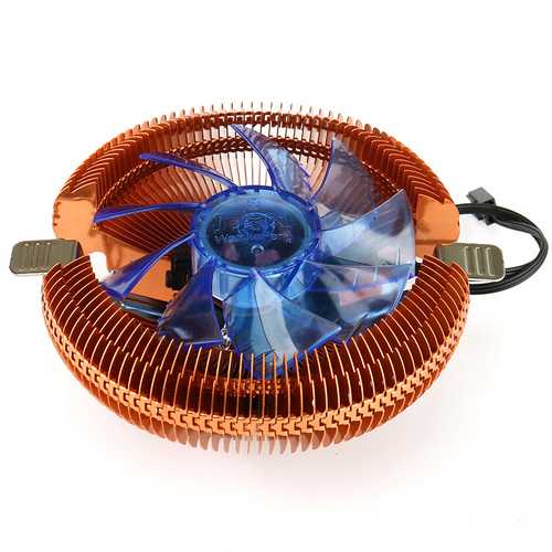 85mm 4Pin/3Pin CPU Cooling Fan LED Colorful Effect CPU Cooler Heatsink for Inter AMD