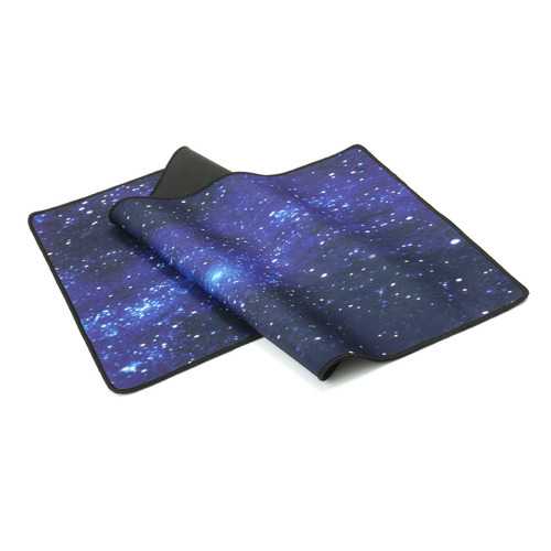 900x400x2.5mm Blue Star Sky Anti-Slip Large Mouse Pad Keyboard Pad Mat