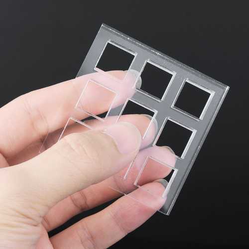 Transparent Thicken Mechanical Keyboard Switch Tester Frame Testing Tool Acrylic Test Shaft Shelf
