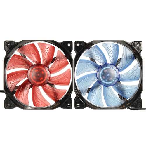 120mm 3Pin 4Pin 19dB Silent Computer Cooling Fans Cooler 12V