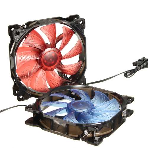 120mm 3Pin 4Pin 19dB Silent Computer Cooling Fans Cooler 12V