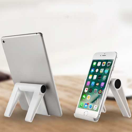 Bakeey™ Foldable Adjustable Phone Tablet Holder Desktop Stand Mount Portable