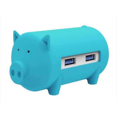 ORICO H4018-U3 Litte Pig 3-Port USB 3.0 Hub with SD TF Card Reader