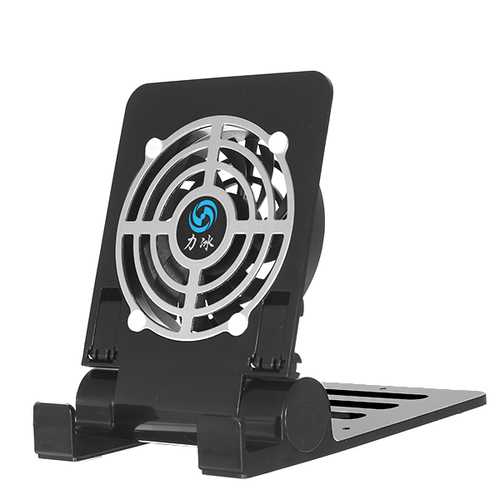 USB Desk Tablet Phone Fan Cooling Radiator Stand Holder