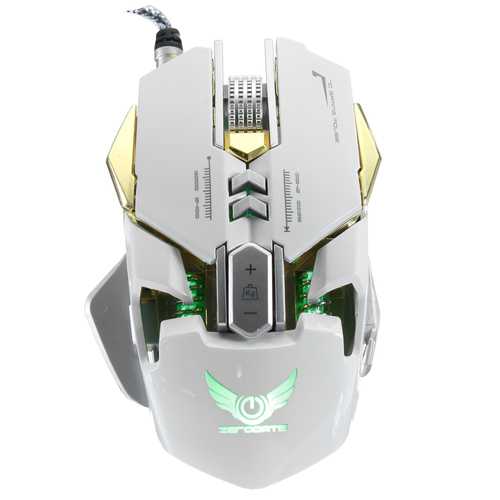 ZERODATE X300 3200DPI Adjustable LED Light Optical Gaming Mouse