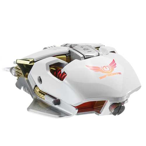 ZERODATE X300 3200DPI Adjustable LED Light Optical Gaming Mouse