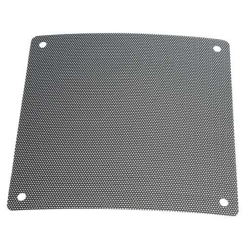 Cuttable Black PVC PC Fan Dust Filter Dustproof Case Computer Mesh 120mm