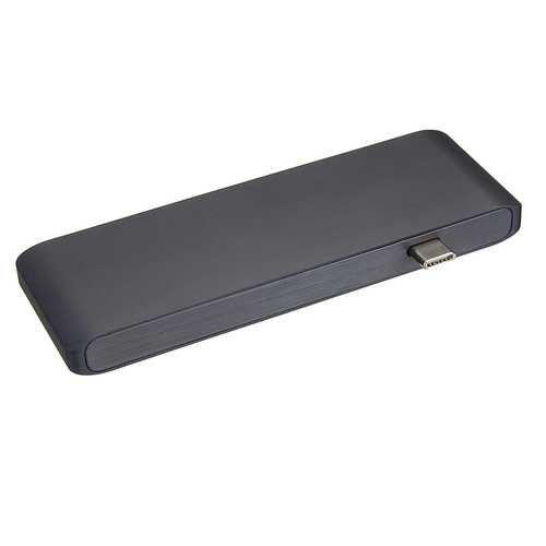 Type-C to USB3.0 Type-C 4K*2K Display Hub SD TF Card Reader Adapter For MacBook Pro