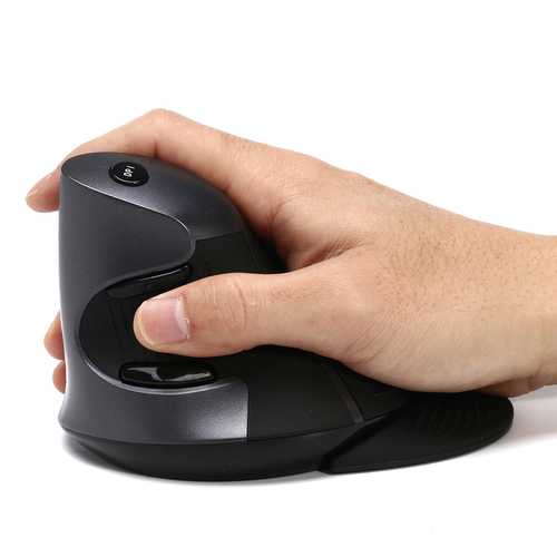 1600DPI 2.4G Wireless Optical Ergonomic Up-right Vertical Mouse Mice