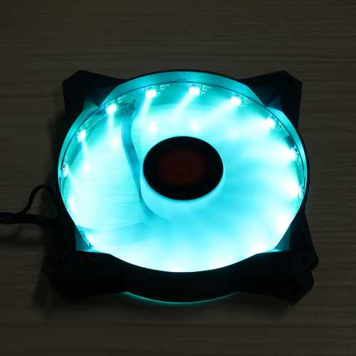 Coolmoon 1PCS 120mm RGB Adjustable LED Cooling Fan PC Computer Cooling Fans