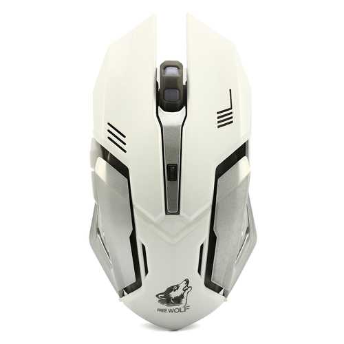 Rechargeable Wireless 1600DPI 7 Colors 5 Buttons Backlight Ergonomics Optical Gaming Mouse