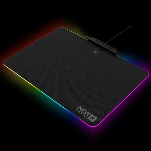 1STPLAYER HY-MP01 Gaming Mouse Pad With 10 Models RGB Light USB Wired RGB Backlit With Touch Control