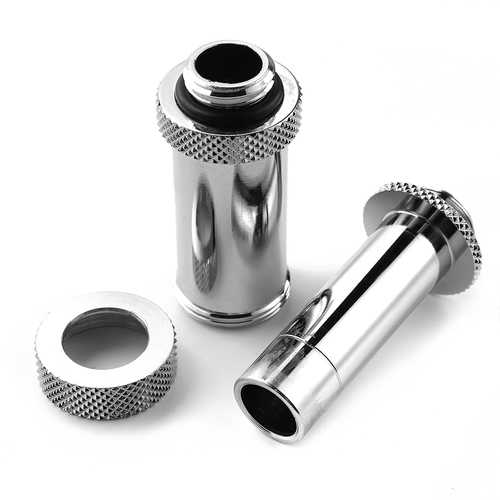 Dual Thread Extender Dual G1/4″ External Thread Expansion Joint Adapter Double Male Extende ...