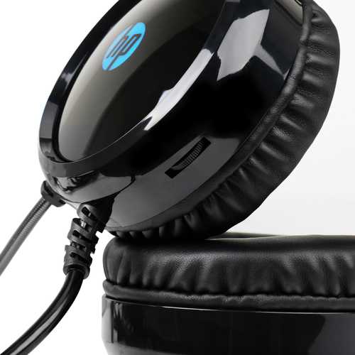 HP® H120 3.5mm + USB Wired Stereo Noise Cancelling Gaming Headphone Headset with Microphone