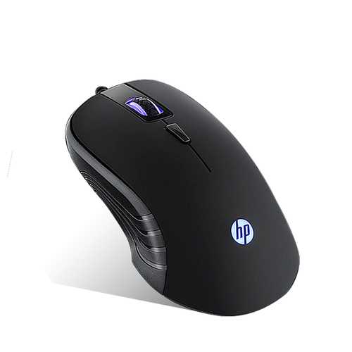 HP® G100 2000DPI USB Wired Blue Backlight E-Sports Optical Gaming Mouse