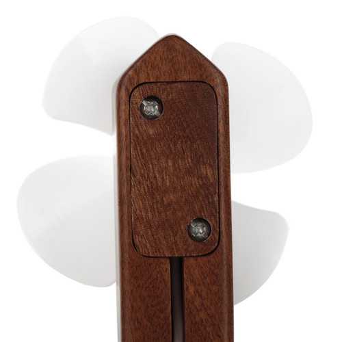 Wooden 2 in 1 USB Cooling Fan Desktop Charging Dock Phone Holder Stand for Xiaomi Mobile Phone