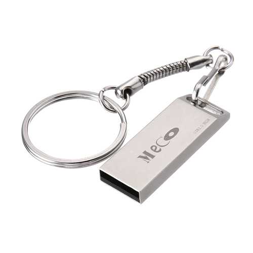 MECO Waterproof 32GB USB 2.0 Flash Drive Pen Drive Memory Stick with Hanging Keychain
