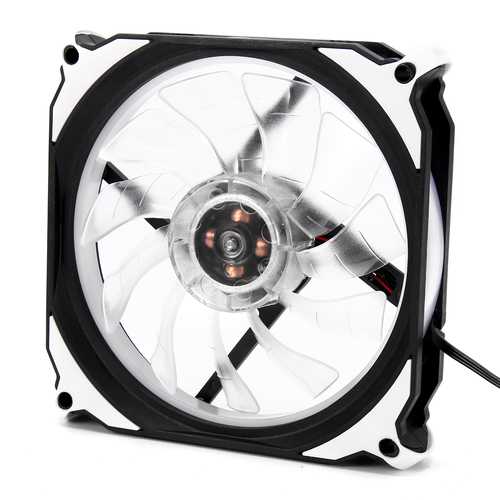 12cm 3 Pin 4 Pin LED Backlit CPU Cooling Fan Cooler for CPU PC Computer Mining Case
