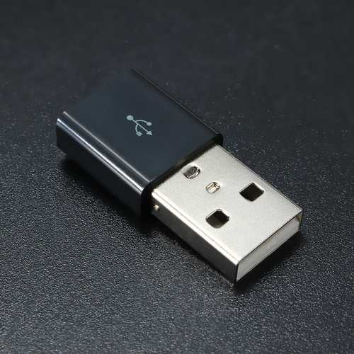 10Pcs USB 2.0 Connector Type A Plug 4-pin Male Adapter Solder Connector With Black Plastic Cover