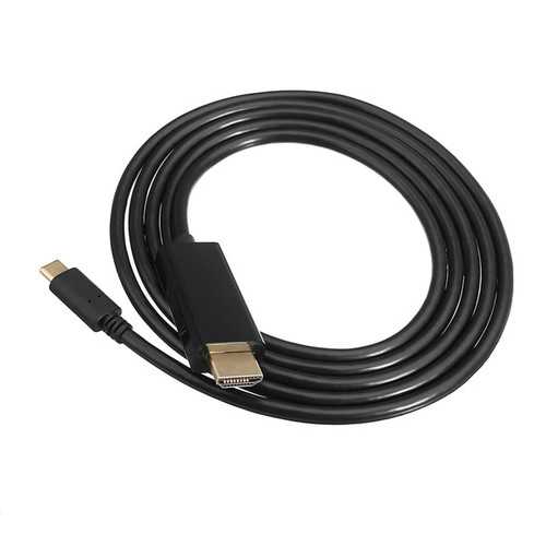 1.8M 4K USB C Type C Male To HD Male Cable For Tablet Laptop Cellphone