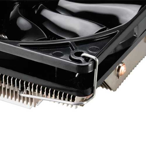 Akasa Ultra-Thin 4 Pin 4 Heat Pipes PWM CPU Cooling Fan Cooler Heatsink for Intel AMD