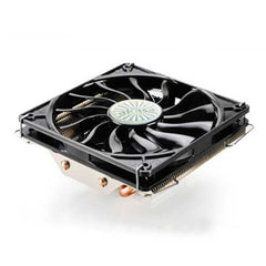 Akasa Ultra-Thin 4 Pin 4 Heat Pipes PWM CPU Cooling Fan Cooler Heatsink for Intel AMD