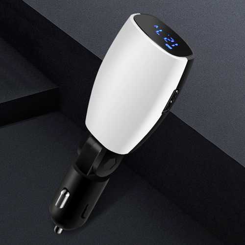 Bakeey 3.1A Dual USB Adjustable Fast Car Car Charger With LED Display For Mobile Phone Tablet Camera