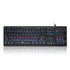 104 Keys Blue Switch RGB Backlight Colorful Mechanical Gaming Keyboard USB Wired