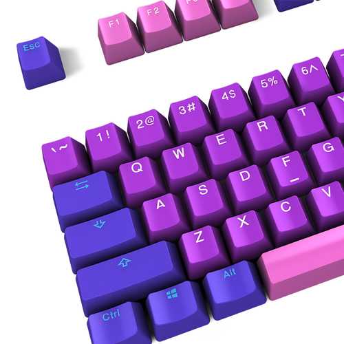 Akko X Ducky Queen 108 Key OEM Profile PBT Keycap Keycaps Set for Mechanical Keyboard