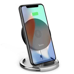 HOCO CW5 10W Fast Charge Qi Wireless Detachable Desktop Phone Holder Stand for iPhone 8 X