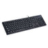 Ajazz AK325 104Keys Backlit Round Keycap USB Wired Desktop Computer Keyboard Ultra Quiet